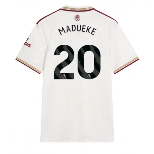 Arsenal Noni Madueke #20 Tercera Equipación 2025-26 Manga Corta
